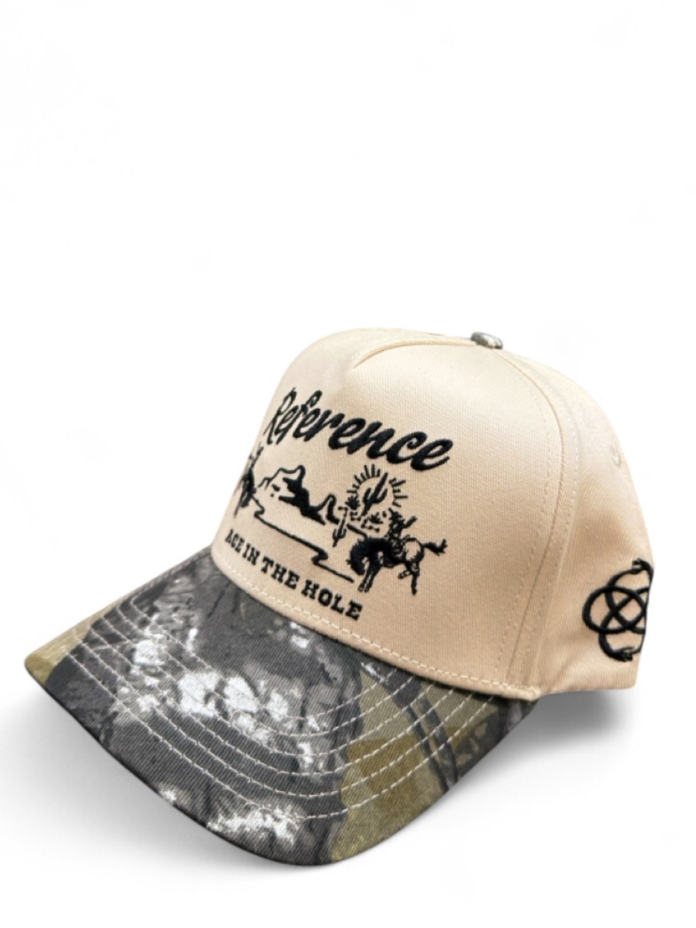 Reference ‘Ace in the Hole’ Camo Snapback Hat (NWT)